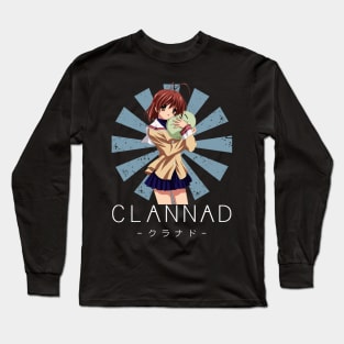 Vintage Nagisa Clannad Manga Long Sleeve T-Shirt